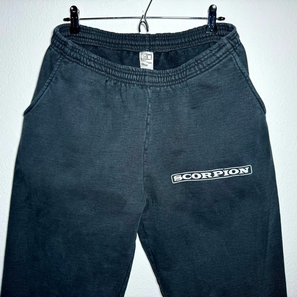 Drake x Scorpion Sweatpants 14oz. Heavy Fleece Black XL (flawed) - Picture 4 of 16